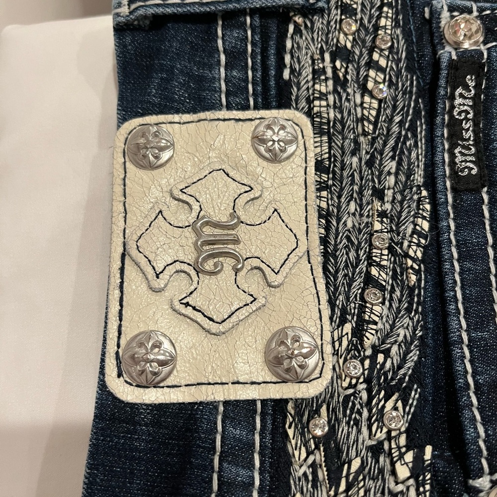 Miss Me Women's Deep Blue jeans - Picture 5 of 9